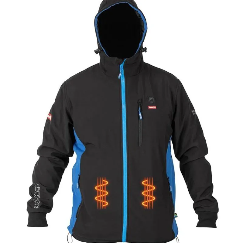 Preston Innovations Veste Homme Thermatech Heated Softshell - Noir * Sweats & Polaires