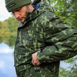 Veste Homme Sonik Heavy Weight Padded Jacket Camo - Vert