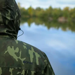 Veste Homme Sonik Heavy Weight Padded Jacket Camo - Vert