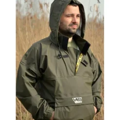 Vass Veste Homme 175 Unlined Waterproof Smock - Kaki * Vestes De Pêche