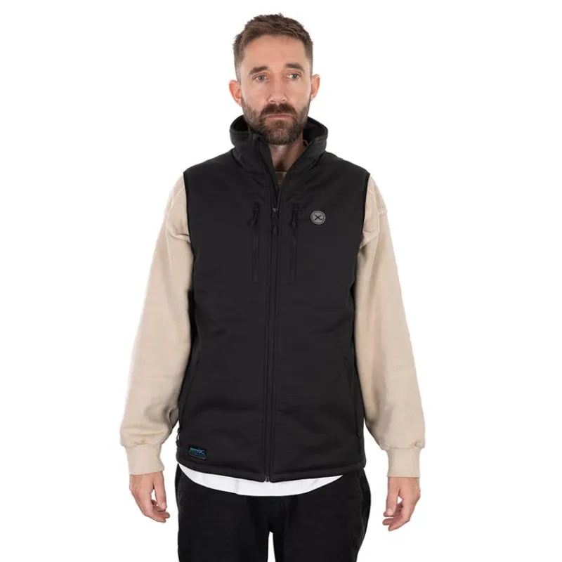 Fox Matrix Veste Sans Manche Homme Therma-Foil Gilet - Noir * Vestes De Pêche