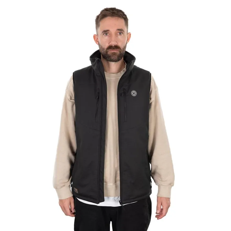 Fox Matrix Veste Sans Manche Homme Therma-Foil Gilet - Noir * Vestes De Pêche