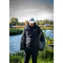 Fox Matrix Veste Sans Manche Homme Windblocker Gilet - Noir * Vestes De Pêche