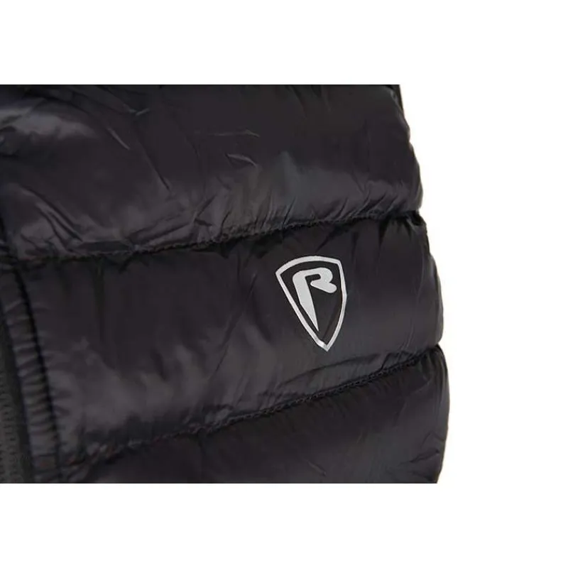 Fox Rage Veste Sans Manche Homme Pro Series Reversible Lightweight Quilted Gilet - Noir/Rouge * Vestes De Pêche