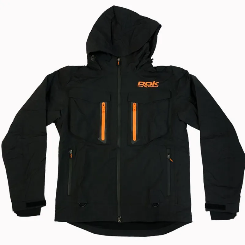Rok Fishing Veste Étanche Homme - Noir * Vestes De Pêche