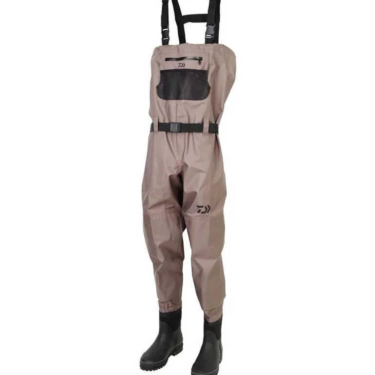 Waders Respirant Daiwa 3 Couches Avec Bottes