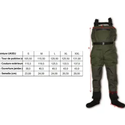 Rapala Wader tocking Repirant X-Protect 3+4 * Wading|Wading
