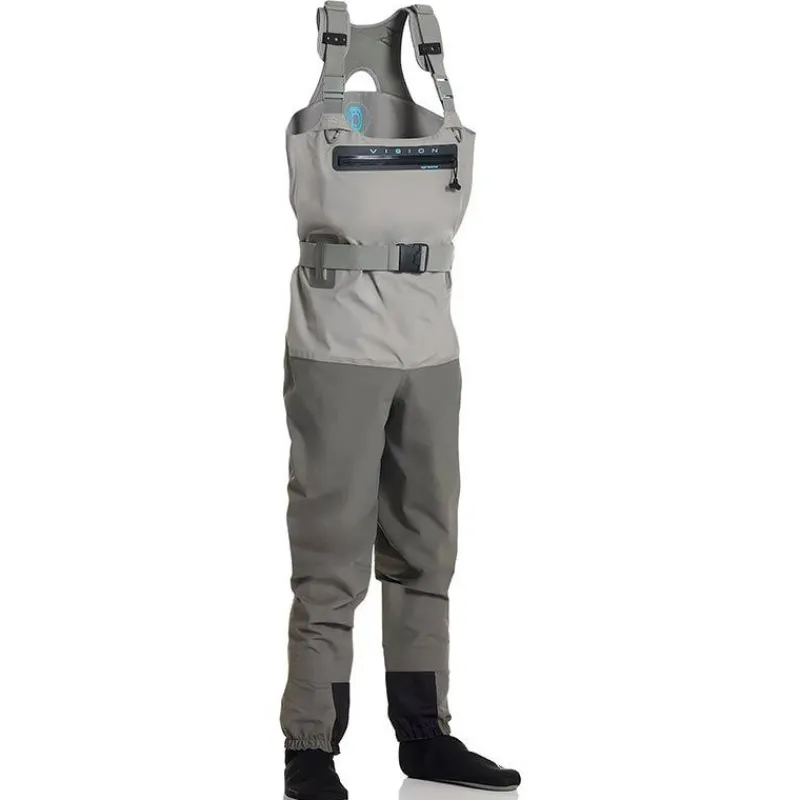 Waders Stocking Respirant Vision Koski Grey Zip Waders