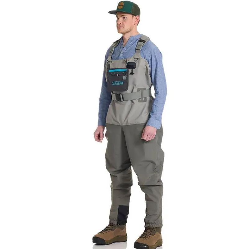 Waders Stocking Respirant Vision Koski Grey Zip Waders
