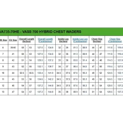 Vass Waders Hybrid 700 Chest Wader * Wading|Wading